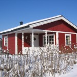 Hütte 4 im Winter